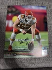 Kansas City Chiefs Creed Humphrey Signed Auto 8x10 Photo-Metabilia-BENT SEE PICS