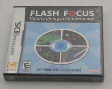 Nintendo DS Flash Focus Sealed Game Vision Training In Minutes A Day 