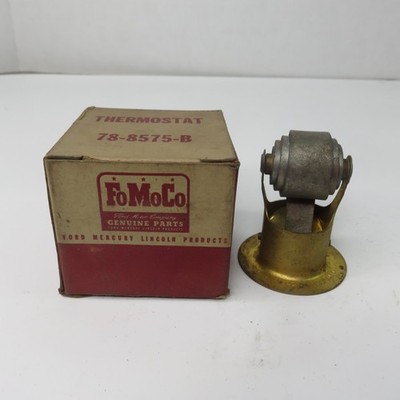 Ford OEM 78-8575-B  Thermostat All 8 Cylinder Fords - 1937 - 1947 FoMoCo NOS
