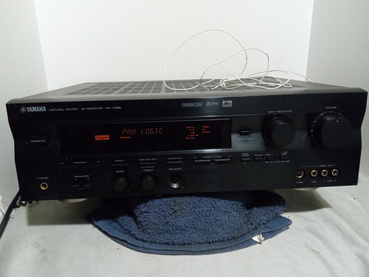 Yamaha RX-V596 Surround Sound Stereo AV Receiver Amplifier 5.1