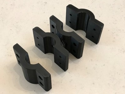 verstellbarer Winkel Polverbinder für 25mm Außendurchmesser Rohre/Stangen etc