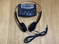 Sony Walkman SRF-M37V Portable AM/FM Radio w/ Sony MDR-010 Headphones