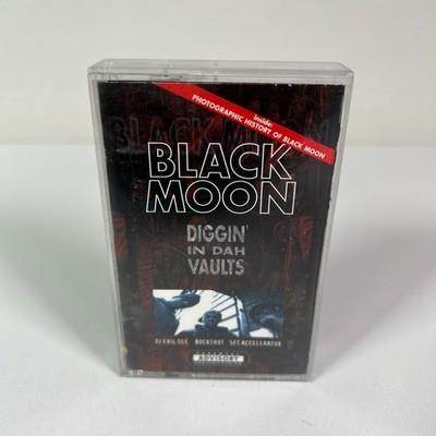 Black Moon Diggin' In Dah Vaults (Cassette, 1996, Wreck Records) Rap, Hip Hop