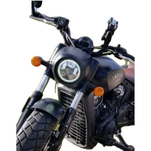 Eagle Lights 5 3/4" LED Headlight Kit with Halo Ring 4 Harley Davidson & Indian - Picture 8 of 8