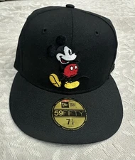 New Era Disney x Mickey Mouse 59Fifty Hat Rare Collectible 7 1/8 2016 Hat Club 