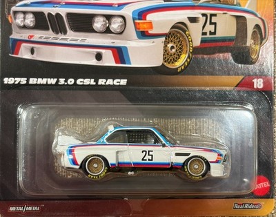 2025 Hot Wheels Elite 64 , # 18 , 1975 BMW 3.0 CSL Race , Free