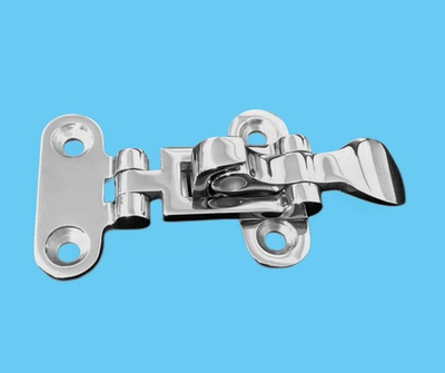 #ad Marine Grade Lockable Chrome Plated marine hardware heavy duty with screws x4 $24.99