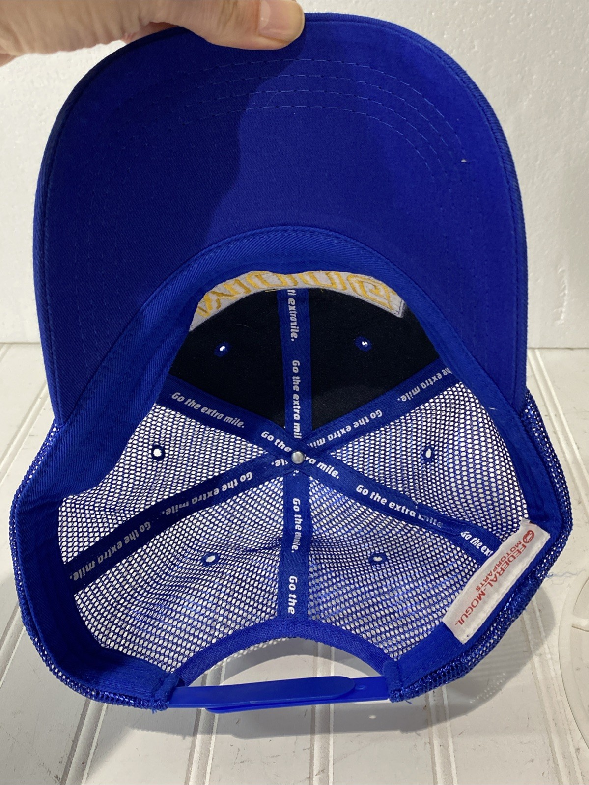 MOOG Blue Hat Cap Snap Back Adjustable Federal-Mo… - image 7