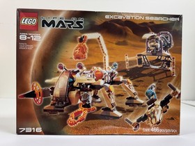 LEGO 7316 Life On Mars Space Excavation Searcher Mint New Factory Sealed Box