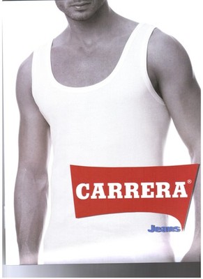 Carrera men's cotton tank top wide shoulder 034