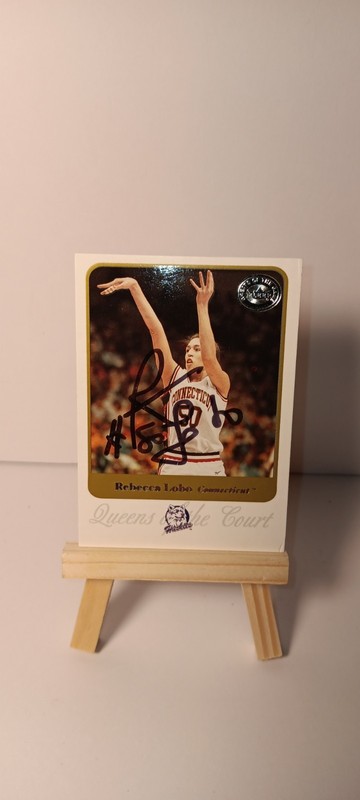 Rebecca Lobo Signed Autographed Card