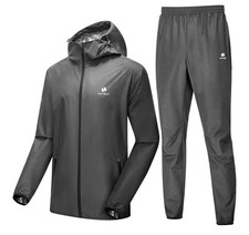 Sauna Suit for Men Weight Loss Sweat Suit Boxing Exercise Sweat Sauna Jacket New