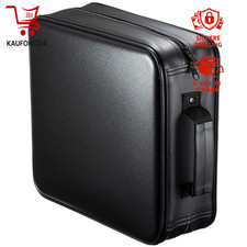 CD Tasche 320 Kapazität für CD/DVD/Blu-ray Aufbewahrung, Schwarz