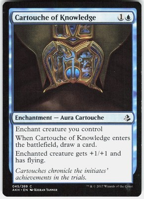 Cartouche of Knowledge C Amonkhet 45 LP