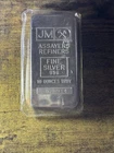 10 Troy Oz JM Silver Bar .999 Fine Silver Assayers Refiners Ten Ounces - Sealed