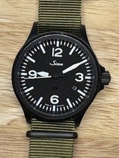 Sinn 856 Watch, Tegimented Steel, Black DLC  ...