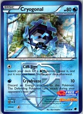 Cryogonal (Team Plasma) 30/116 Uncommon Plasma Freeze Pokemon NM/LP