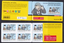 Bundesrepublik MH 83 SK Wohlfahrt Loriot, Markenheftchen, postfrisch