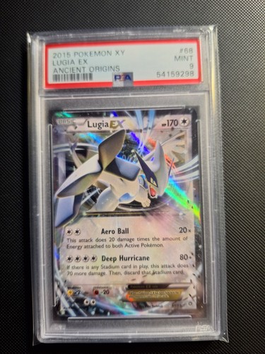 Lugia-EX graded PSA 9 for sale on eBay