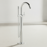 Grohe Einhand-Wannenbatterie Grandera 24375 Bodenmontage FMS Chrom 24375000