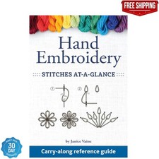 Hand Embroidery Stitches At-A-Glance: Carry-Along Reference Guide (Landauer)
