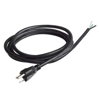 6Ft 18 Gauge 3 Prong Heavy Duty Universal AC Appliance Power Supply Cord Cabl...