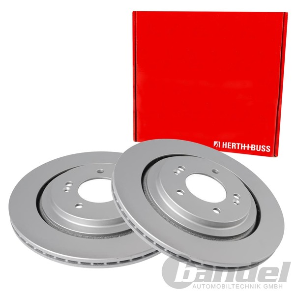 2X Herth+Buss 314Mm Bremsscheiben Hinten Passend FüR KIA Optima | J3310322-image