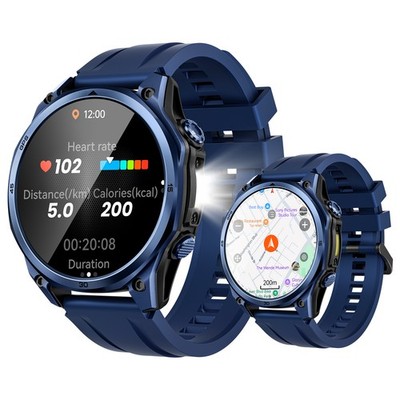 DOOGEE Anywise W1 Pro Smartwatch Herren Dual-Band GPS & Offline-Karten Bluetooth