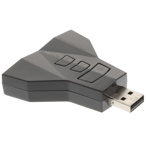 Adaptateur Audio Externe USB 7.1 Canaux 3D Stéréo Son Externe pour , , Linux - Photo 4/10
