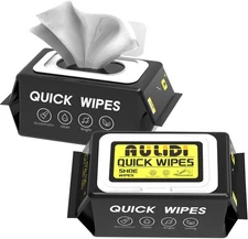 Shoe Wipes Sneaker Quick Cleaning Disposable 2 Pack 60 