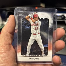 2025 Topps Chrome Update - Mike Trout #NT-10 Night Terrors