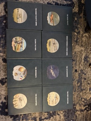 8 BOOKS the epic of flight time life books LOT