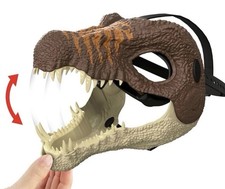 Mattel Jurassic World Rebirth Spinosaurus Dino Mask with Moving Teeth