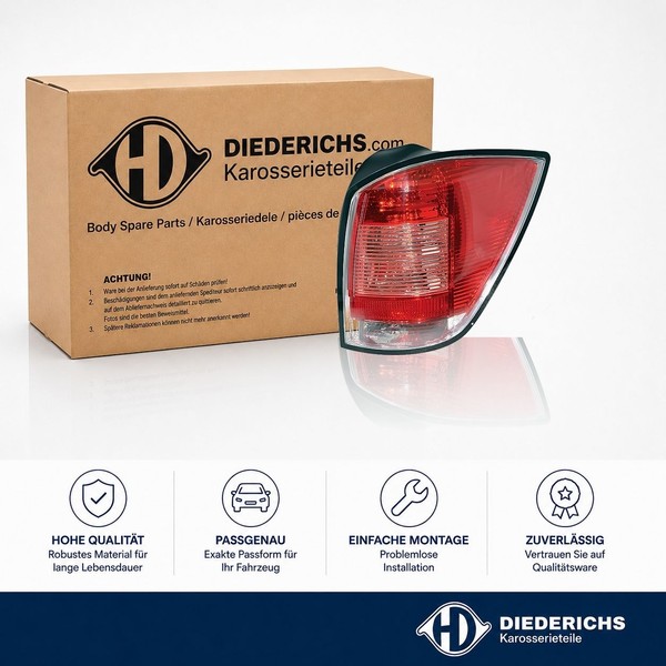 Heckleuchte Rechts Diederichs 1806692 FÜR Opel RÜCkleuchte Hecklicht-image