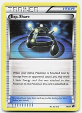 Dragon Vault Exp. Share 18/20 Lightly Played Pokemon Holo Tcg Card