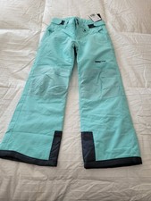 Arctix Girls Youth Reinforced Snow Pants Island Azure Blue Size Small 8 NWT