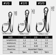 10Pcs Double Live Shrimp Hooks Catfish Fishing Hook Shrimp Holder Hooks 1/0 -3/0