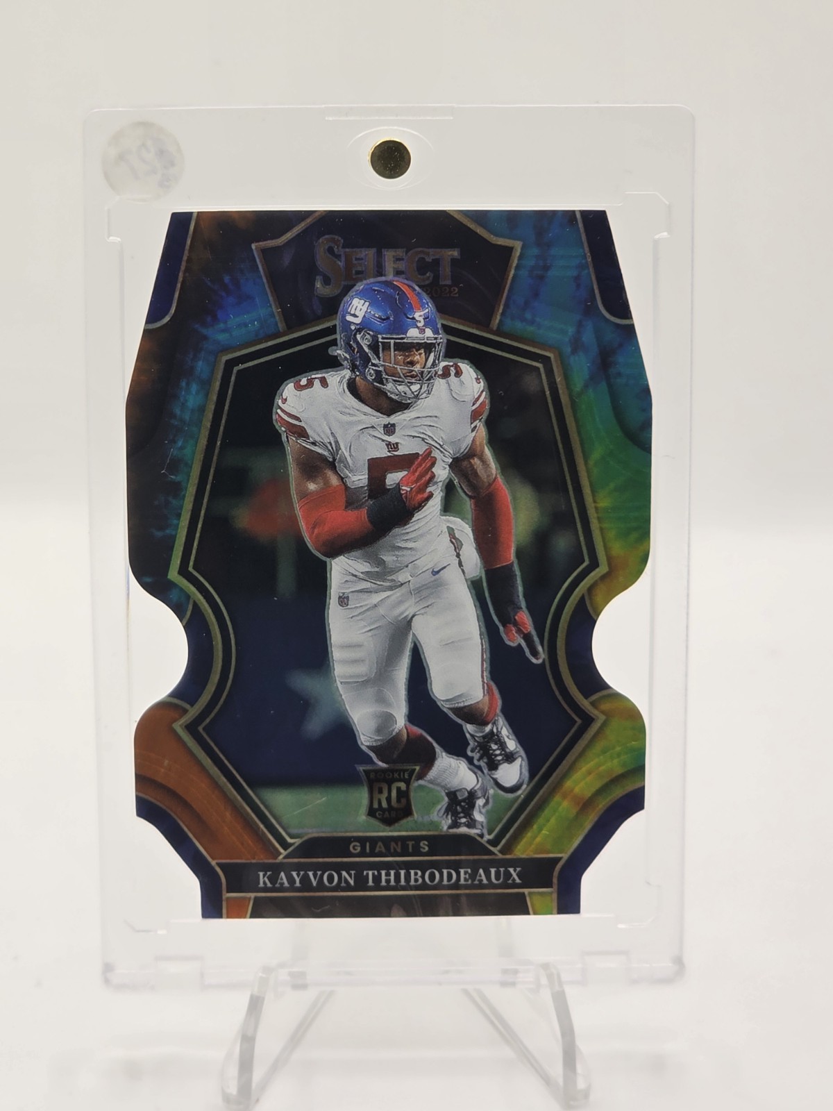 Kayvon Thibodeaux 2022 Select RC Tie-Dye Prizm Premier Level 💎/25