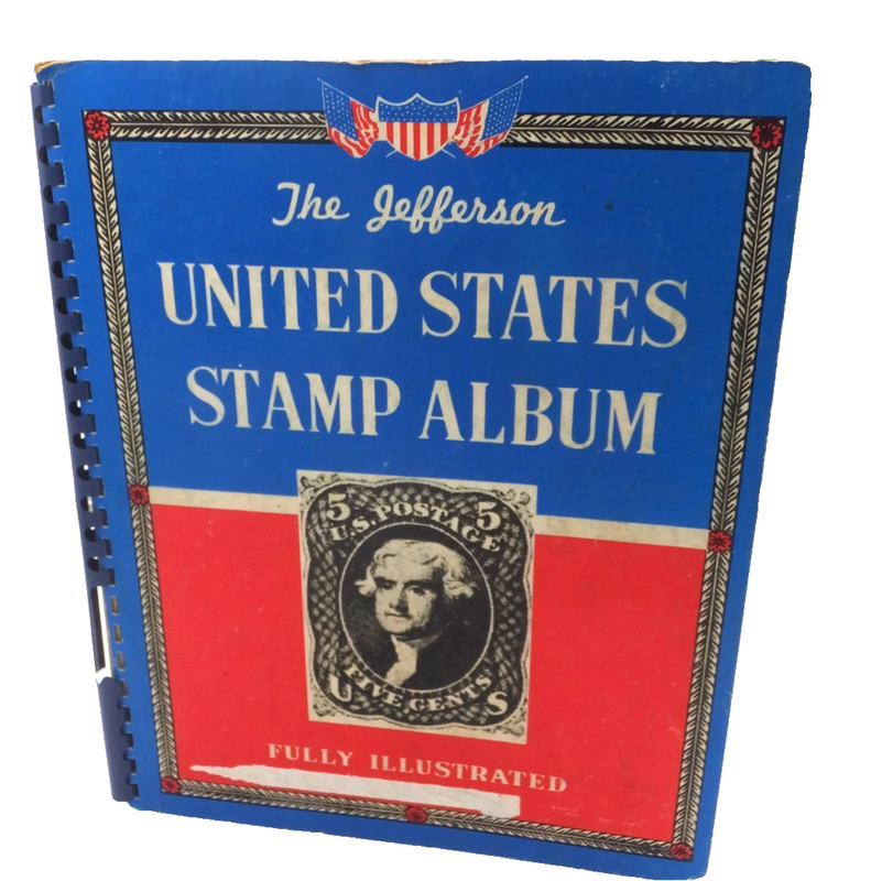 The Jefferson United States Stamp Album 1966-1967 Spiral Bound Addition