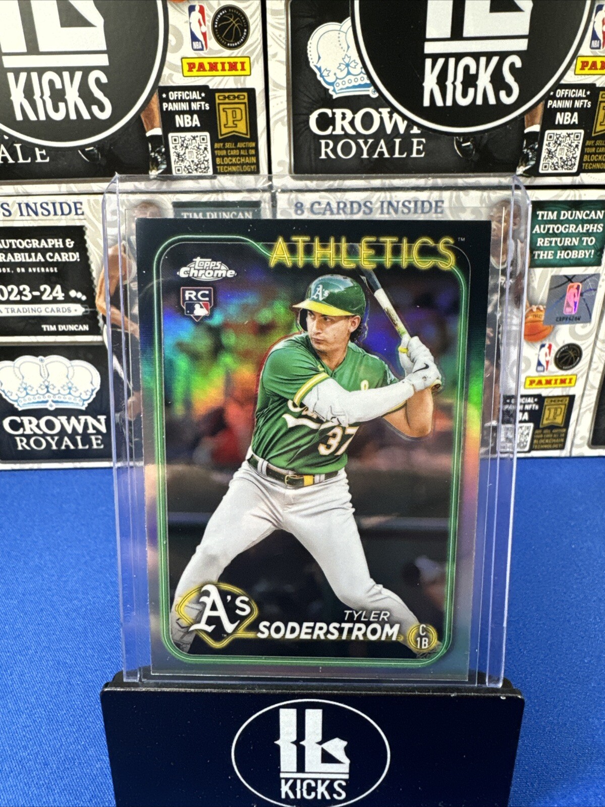 2024 Topps Chrome - Refractor #298 Tyler Soderstrom (RC)