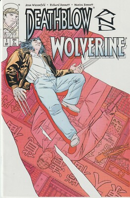 IMAGE COMICS DEATHBLOW AND WOLVERINE #1 (1996) VF