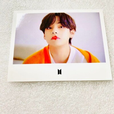 BTS V Yet To Come in BUSAN Official INSTANT Photo card | eBay