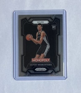 2023-24  Prizm Monopoly Victor Wembanyama Base Rookie #81 Spurs Wemby RC