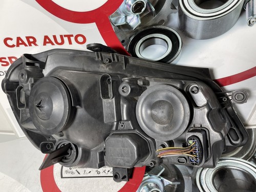 VOLKSWAGEN POLO LEFT HEADLAMP 9N, BLACK MASK TYPE, 11/05-04/10 05 06 07 08 09 10 - Picture 3 of 3