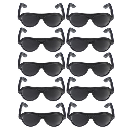 12Pcs Mini Sunglasses For Dolls Creative Doll Accessories Eyewear