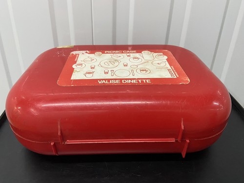 Juego de Picnic Berchet Vintage Niños Raro Coleccionable - Imagen 4 de 5