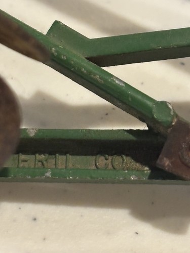 John Deere 1970s ERTL Tractor Plow Cart -4 Pieces Vintage USA Cast iron - Picture 16 of 17