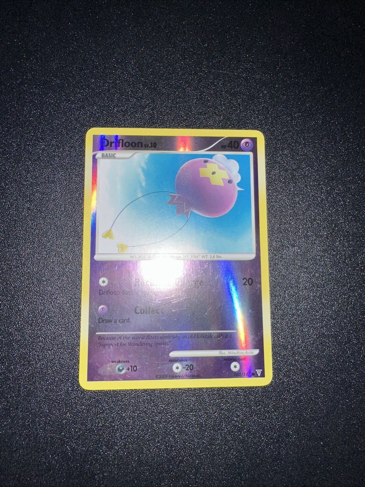 Pokémon TCG Drifloon 103/147 Supreme Victors Reverse Holo NM