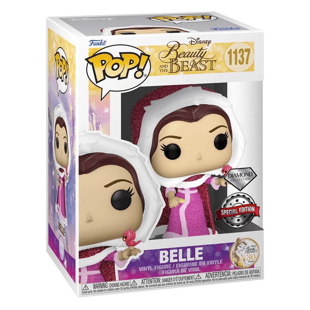 Beauty & Beast Winter Schön Diamond Glanz Exclusive Pop Disney 1137