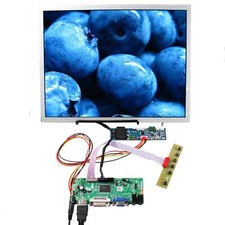 HD DVI VGA LCD Controller Board 15inch 1000nit Outdoor1024x768 LCD Screen